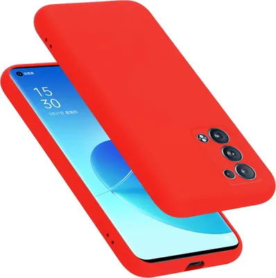 Zdjęcie produktu dla Cadorabo Etui do Oppo Reno6 PRO 5G Silikonowe etui na telefon komórkowy Etui z płynnego silikonu, odporne na zarysowania i wstrząsy etui ochronne do Oppo Reno6 PRO 5G