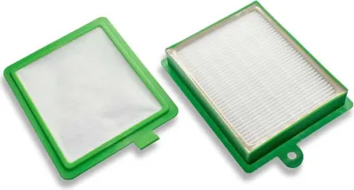 Produktbild von vhbw 1x HEPA-Filter, 1x Mikrofilter kompatibel mit AEG Electrolux Excellio, AVQ 2220 ... 2250, Ergospace Staubsauger