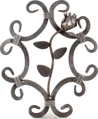 Immagine prodotto di LogistSystem - Ferro battuto ornamentale 310x250 mm - ad esempio come elemento per inferriate - ringhiere - recinzioni - cancelli - rosoni - grate 12.900