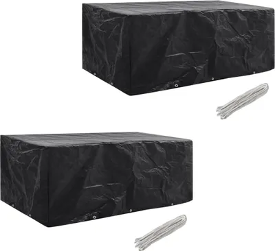 Produktbild von Gartenmöbel-Abdeckungen 2 Stk. 10 Ösen 229x113 cm , Gartenmöbel-Schutzhüllen Design 2024