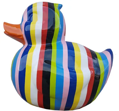 Produktbild von Statuen Moderne Abstrakte Figuren Designer Skulpturen Figuren Garten Ente Neu