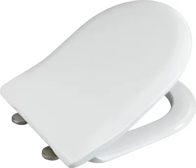 Produktbild von WENKO WC Toiletten SITZ 5 Klo Deckel Brillen mit Absenkautomatik Bad Gäste WC