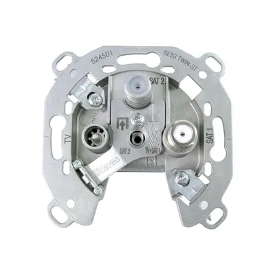 Produktbild von Televes 524501, SAT + TV + Radio, 1 dB, Metallisch, 0.5 A, 70 mm, 36 mm
