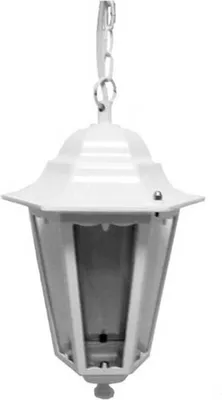 Zdjęcie produktu dla Aluminiowa latarnia sufitowa 34xø21,5cm biała edm mod. zurich