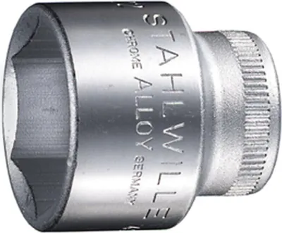 Produktbild von STAHLWILLE 02110022, Buchse, 3/8", Metrisch, 1 Kopf/Köpfe, 22 mm