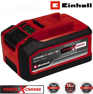 Produktbild von Original Einhell Akku 18 V, 5.0  bis 8.0 Ah Power X Change Plus Akku