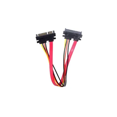 Productafbeelding van 22-polige SATA-datakabel/stroomverlengkabel voor R64/W2, 29 cm