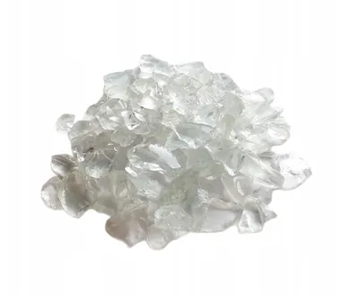 Produktbild von Weißer Glasschotter 3–5 cm, 20 kg – Dekorativer Glasstein für Gabionen, Garten und Innenräume