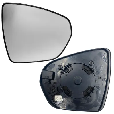Immagine prodotto di Vetro specchietto retrovisore esterno destro BILMAX di ricambio per Peugeot 3008, 5008 | Citroën C5 Aircross A | Opel Grandland/X 2017-2024, riscaldabile, con piastra di supporto