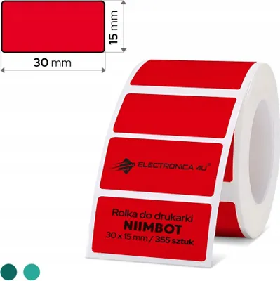 Produktbild von Selbstklebende Thermotransfer-Etiketten Niimbot M2 M3 30x15