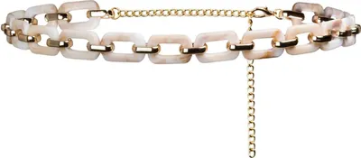 Immagine prodotto di Vanzetti cintura Chain Belt W90 Light Gold Shiny avorio