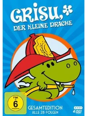 Image de Grisu - Der kleine Drache - Gesamtedition: Alle 28 Folgen (4 DVDs)