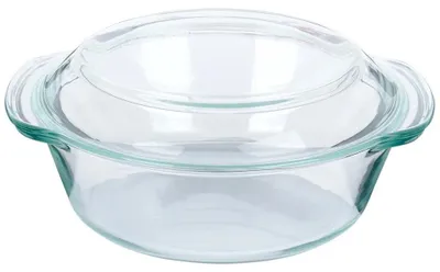 Obrázok produktu pre Žiaruvzdorná zapekacia miska so skleneným pokrievkou – 2 l + 750 ml