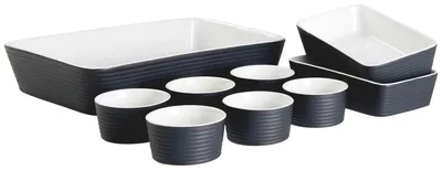 Productafbeelding van Servies voor ovenschotels, 9-delig.