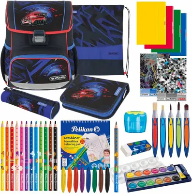 Produktbild von Herlitz Schulranzen Set Loop Plus High Speed 14-teilig
