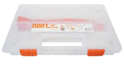 Zdjęcie produktu dla organizer pudełkowy NORT14 przezroczysty