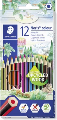 Image de 10 crayons de couleur Noris 185 C12 Noris colour    100 % PEFC