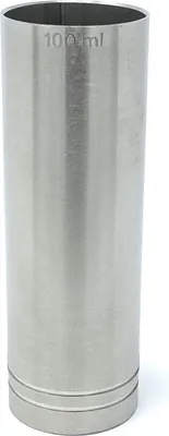 Produktbild von Messbecher Cocktail 100 ml Edelstahl Barmaß Jigger 10 cl Dosierer Alkohol Bar