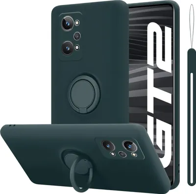 Produktbild von Cadorabo Hülle für Realme GT 2 / GT Neo 2 Schutz Hülle in Grün Handyhülle TPU Etui Case Cover