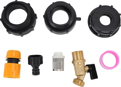 Zdjęcie produktu dla IBC adapter zbiornika wąż 62 gwint drobnozwojowy S60x6 przyłącze wody kran mosiądz
