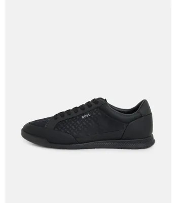Produktbild von Hugo Boss Herren Halbschuhe Schwarz mit Gummisohle