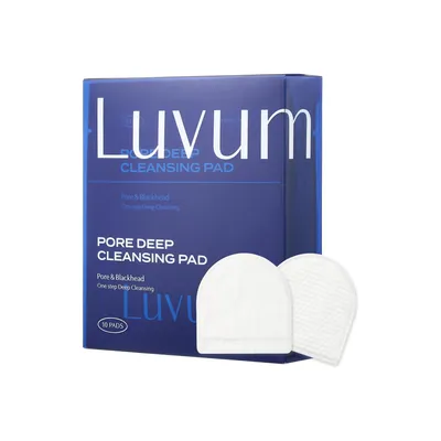 Productafbeelding van LUVUM Pore Deep Cleansing Pad 10 stuks - Koreaanse reinigingspads met AHA, individueel verpakt