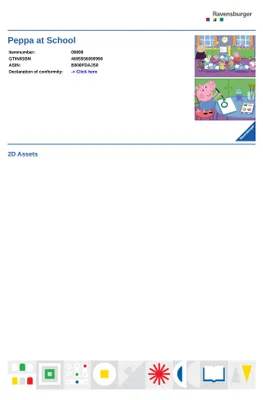 Produktbild von Peppa in der Schule Ravensburger 09099