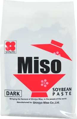 Immagine prodotto di Pasta per zuppa di miso, scura, Aka Miso 500g