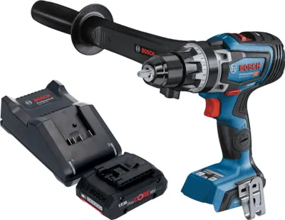 Immagine prodotto di Bosch GSR 18V-150 C Trapano avvitatore professionale a batteria 18 V 150 Nm brushless + 1x batteria ricaricabile ProCORE 4,0 Ah + caricabatterie