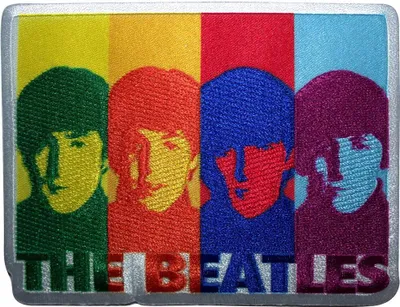 Immagine prodotto di The Beatles - Ritratto - Toppa da stirare "Colore" RO13813 (Taglia unica) (Multicolore)