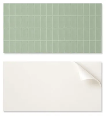 Produktbild von Dekorative Vinyl-Wandpaneele mit Aufdruck, 120 x 60 cm, rechteckige Fliesen im Rastermuster