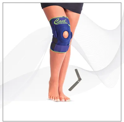Image de Genouillère Luxery Protect de Medical Source avec fonction charnière confortable MSHB5111-E