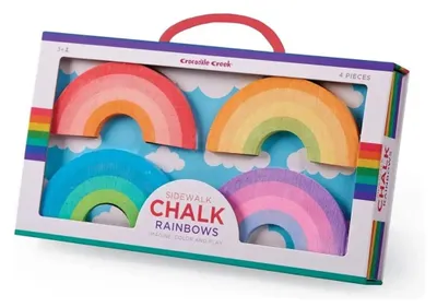 Productafbeelding van Crocodile Creek Kleurpotloodenset met 4 regenboogkleurpotloden