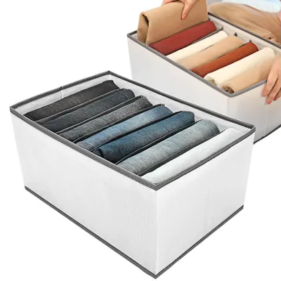 Obrázok produktu pre Solidchoice – Organizéry na oblečenie s 7 priehradkami