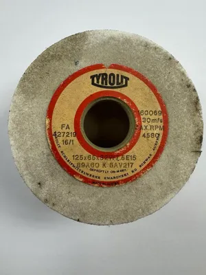 Produktbild von TYROLIT Schleifscheibe Schmirgel 125x65x32mm für Metall