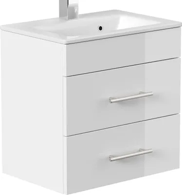 Immagine prodotto di Lavabo 50 cm, lavabo Portus, mobiletto, lavabo in Vetroceramica