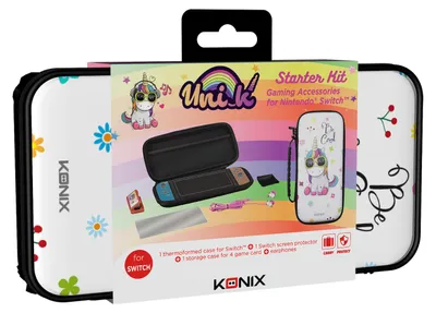 Produktbild von Konix Unik 61881111922, Set, Nintendo Switch, Mehrfarbig, 9H, Nintendo, SWITCH / SWITCH OLED