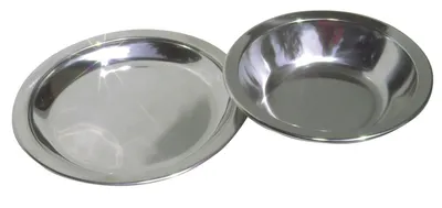 Produktbild von BasicNature Edelstahl Teller flach