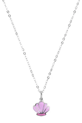 Produktbild von Lillifee Mädchen Halskette 2101022 mit Anhänger Muschel Silber 925