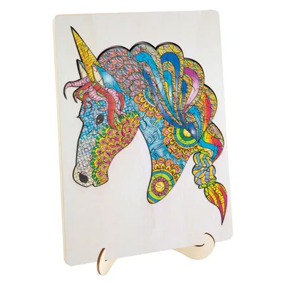 Obrázok produktu pre Creative Craft Group Drevené puzzle Jegin Unicorn, 137ks.