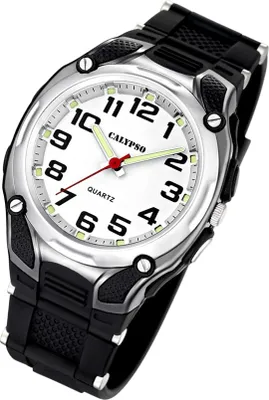 Produktbild von Calypso Armbanduhr Herren K5560/4 Kunststoff PUR Uhr schwarz Analogico UK5560/4