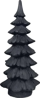 Produktbild von TrendLine Dekofigur Polyharz Baum 37 cm schwarz