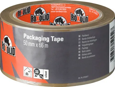 Produktbild von ROXOLID Packband braun 50 mm x 66 m