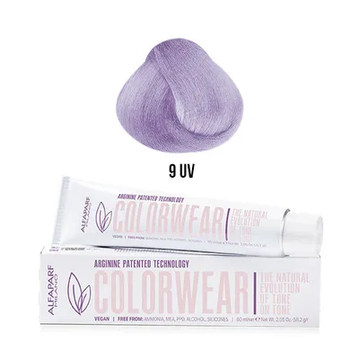 Obrázok produktu pre Alfaparf Colorwear Farba na vlasy 9UV Veľmi svetlá prírodná blond