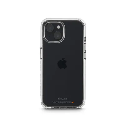 Obrázok produktu pre Hama 00136029, Ochranný obal, Apple, iPhone 15 Plus, 17 cm (6.7"), Priehľadná