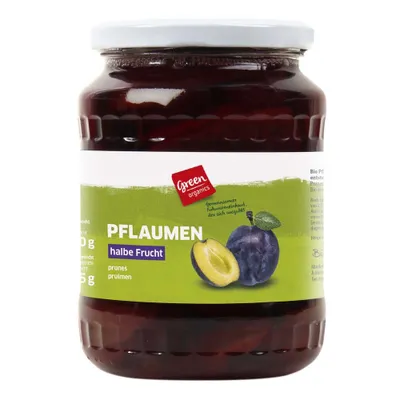 Immagine prodotto di Prugne denocciolate a metà frutto 580ml
