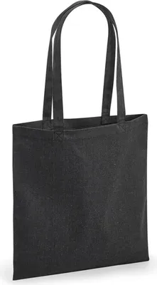 Produktbild von Westford Mill W961 | Revive Recycled Tote 38 x 42 cm - Farbe: Black - Größe: One Size