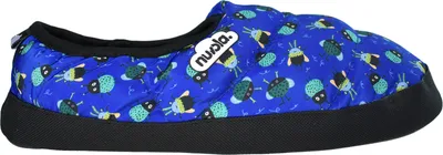 Produktbild von NUVOLA. Hausschuhe Herren Damen rutschfester Sohle warm gepolstert bequem blau 44/45 EU - UNCLPR21BUG
