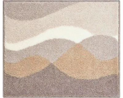 Obrázek produktu pro Bidetová předložka Předložka na WC Grund HILLS 55 x 65 cm béžová