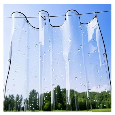 Imagen del producto de Dekzeil transparente - 2,5 x 2 metros - Impermeable - PVC - Para jardín y balcón
